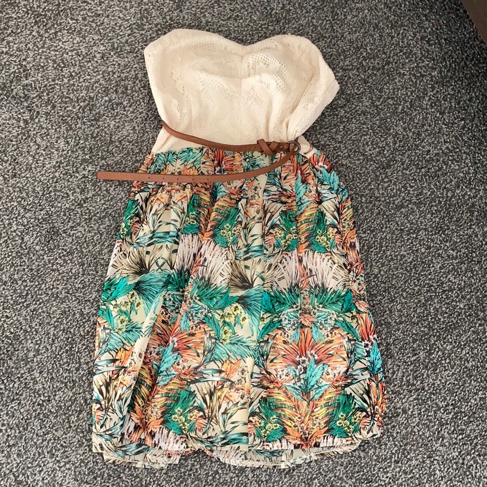 Strapless Island Dress